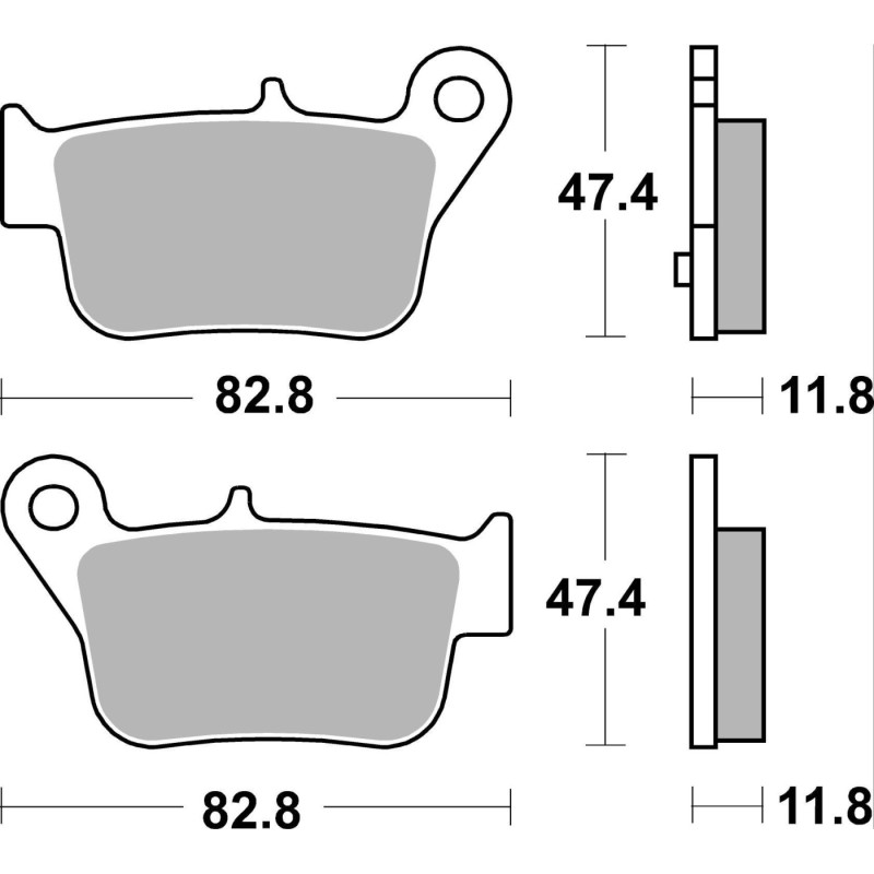 pastillas de freno moto brembo genuinas 07103
