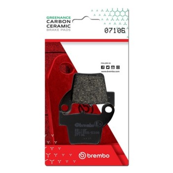 pastillas de freno moto brembo genuinas 07106