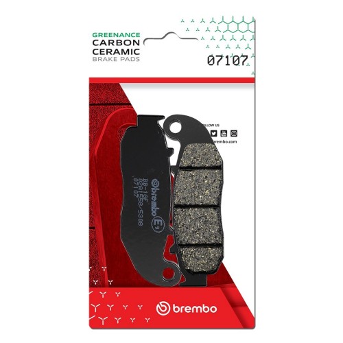 pastillas de freno moto brembo genuinas 07107