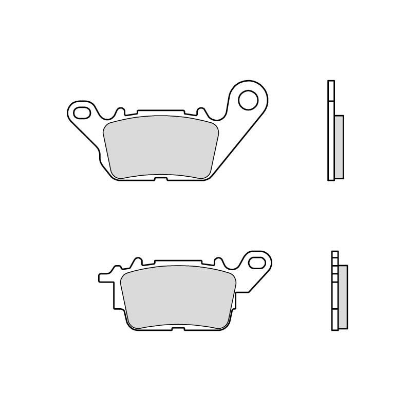 pastillas de freno moto brembo genuinas 07113
