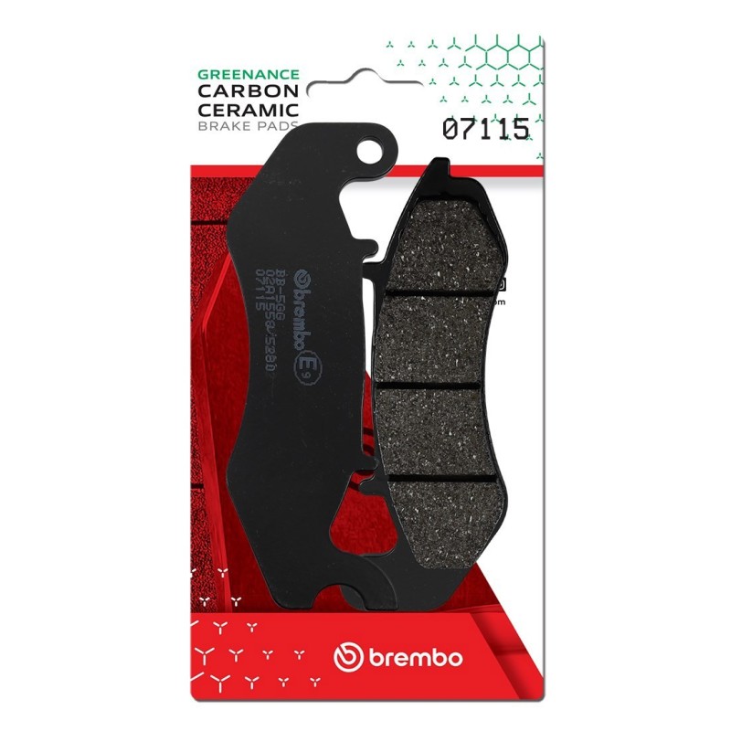 pastillas de freno moto brembo genuinas 07115