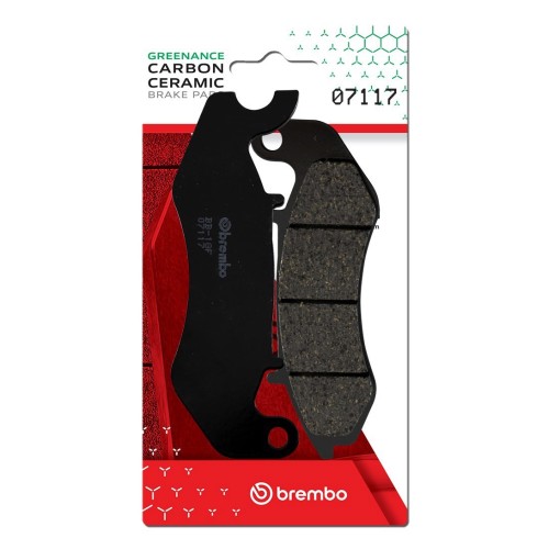 pastillas de freno moto brembo genuinas 07117