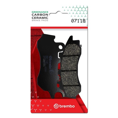 pastillas de freno moto brembo genuinas 07118