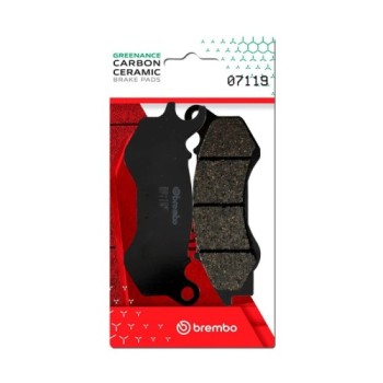 pastillas de freno moto brembo genuinas 07119