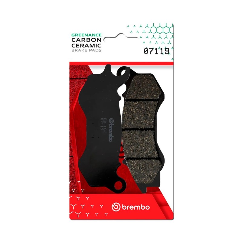 pastillas de freno moto brembo genuinas 07119