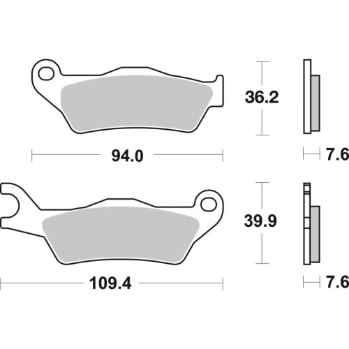 pastillas de freno moto brembo 07120 carbono ceramicas delanteras