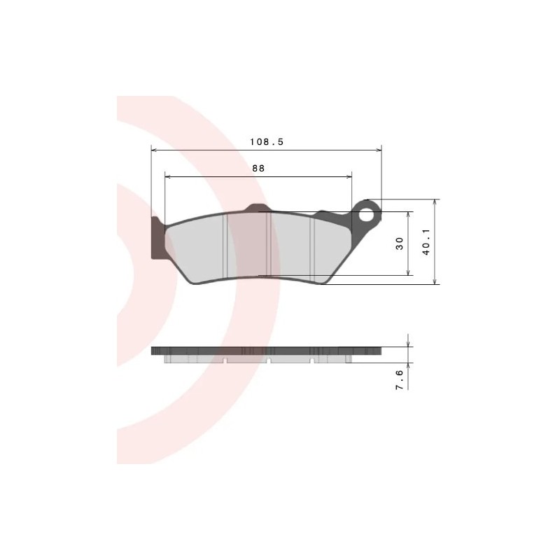 pastillas de freno moto brembo sinterizadas 07bb03sp