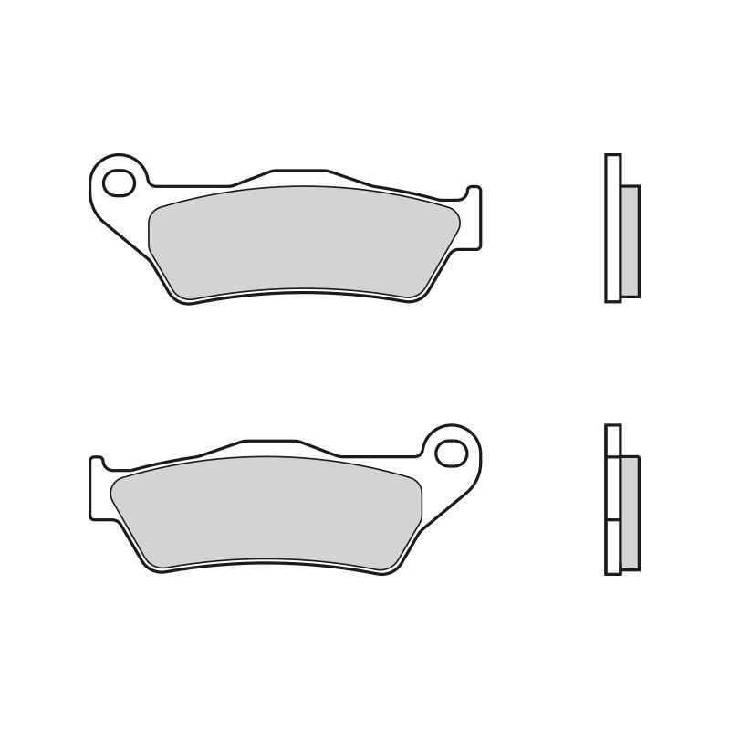 pastillas de freno moto brembo genuinas 07bb0459
