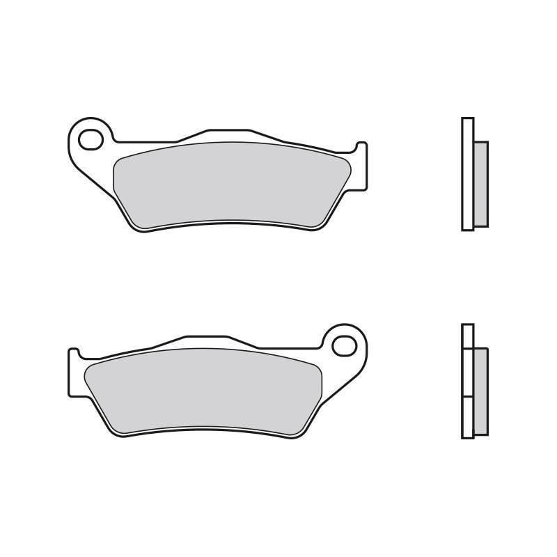 pastillas de freno moto brembo genuinas 07bb0495