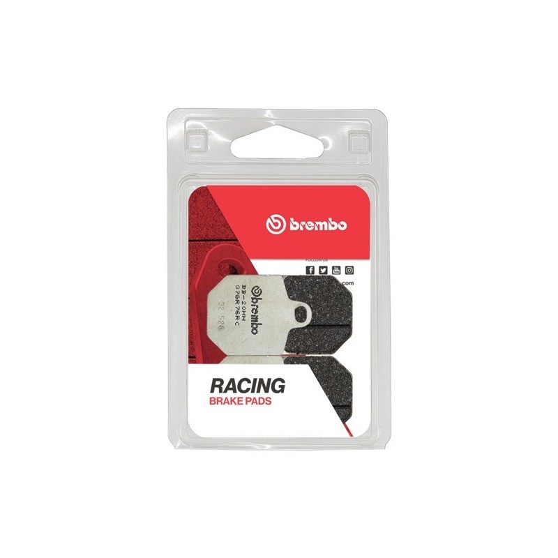 pastillas de freno moto brembo de carbono 07gr76rc