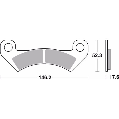 pastillas de freno moto brembo sinterizadas 07gr85sd