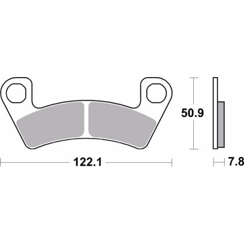 pastillas de freno moto brembo sinterizadas 07gr87sd