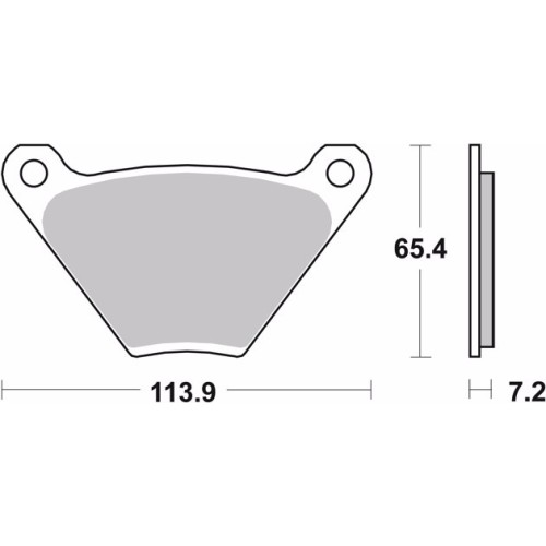 pastillas de freno moto brembo genuinas 07hd0105