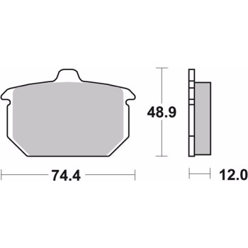 pastillas de freno moto brembo genuinas 07hd0413 2