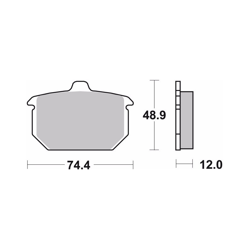 pastillas de freno moto brembo genuinas 07hd0413