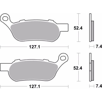 pastillas de freno moto brembo sinterizadas 07hd07sp 2
