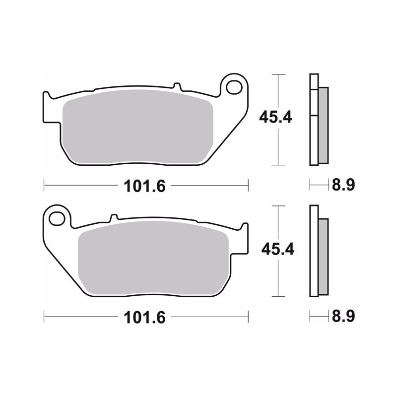 pastillas de freno moto brembo sinterizadas 07hd13sa