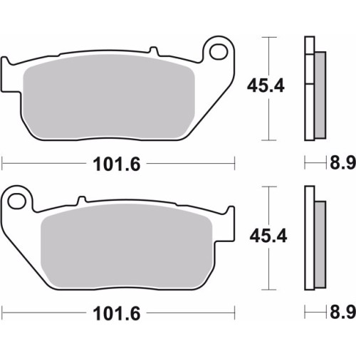 pastillas de freno moto brembo sinterizadas 07hd13sa