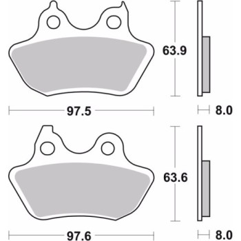 pastillas de freno moto brembo organicas 07hd18cc 2