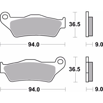 pastillas de freno moto brembo sinterizadas 07hd21sp 2