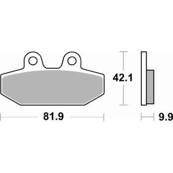 pastillas de freno moto brembo sinterizadas 07hd23sp 2