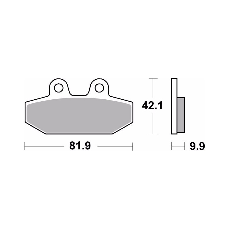 pastillas de freno moto brembo sinterizadas 07hd23sp