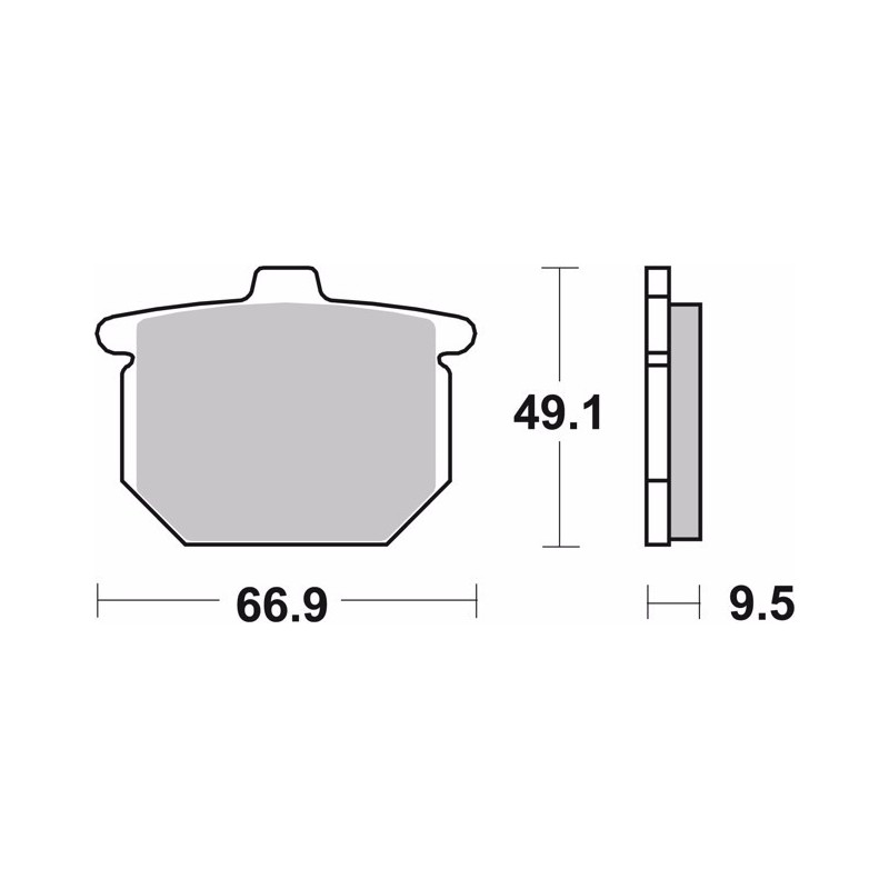pastillas de freno moto brembo genuinas 07ho0307