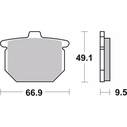 pastillas de freno moto brembo genuinas 07ho0307