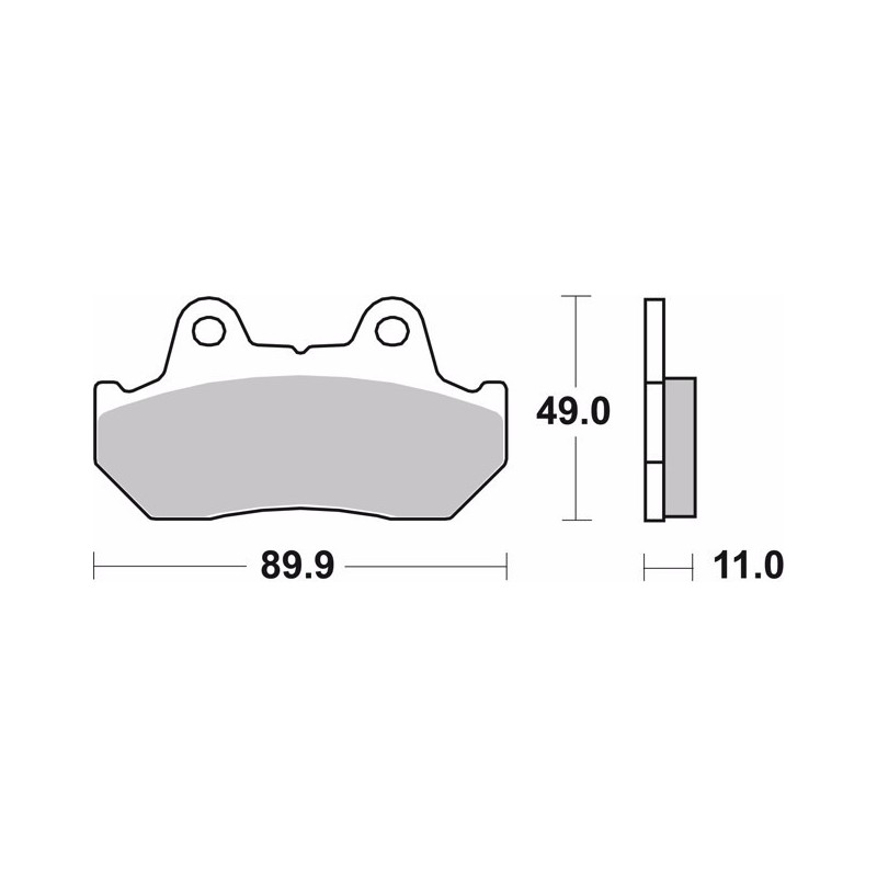 pastillas de freno moto brembo sinterizadas 07ho10sa