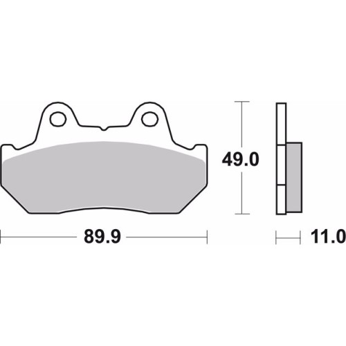 pastillas de freno moto brembo sinterizadas 07ho10sa