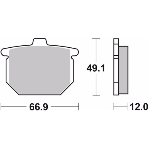 pastillas de freno moto brembo genuinas 07ho1212