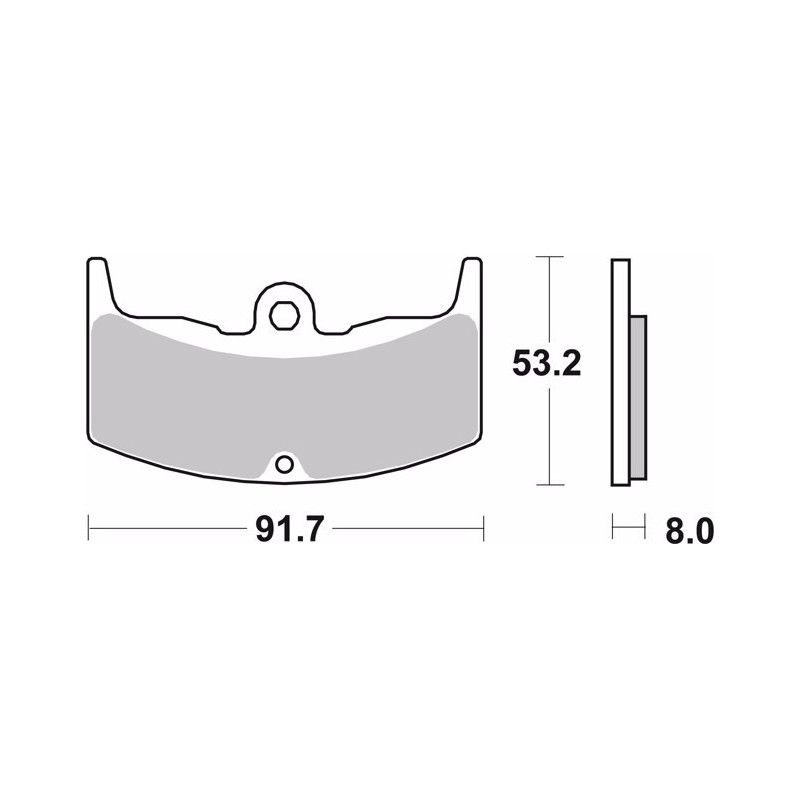 pastillas de freno moto brembo genuinas 07ho1406