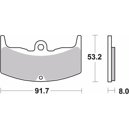 pastillas de freno moto brembo genuinas 07ho1406