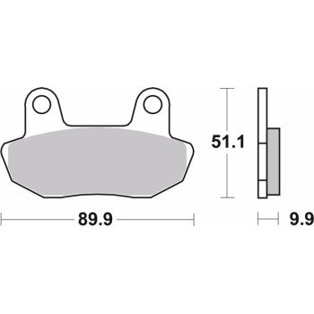 pastillas de freno moto brembo genuinas 07ho1609 2