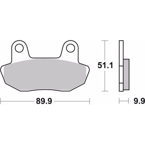 pastillas de freno moto brembo genuinas 07ho1609