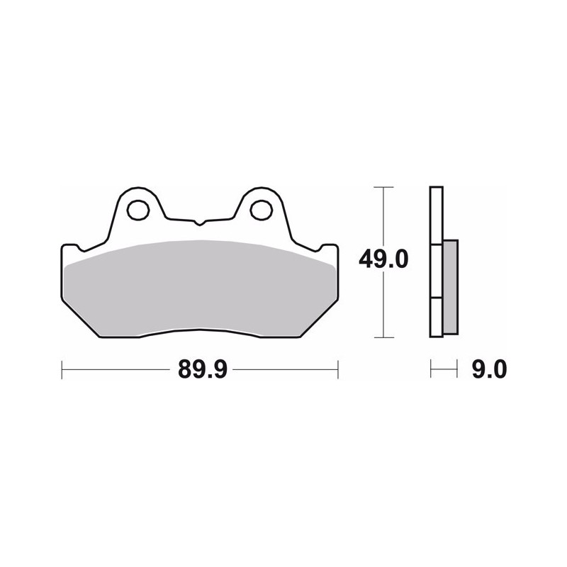 pastillas de freno moto brembo genuinas 07ho1807