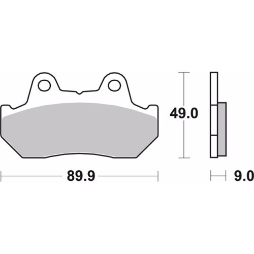 pastillas de freno moto brembo sinterizadas 07ho18sp