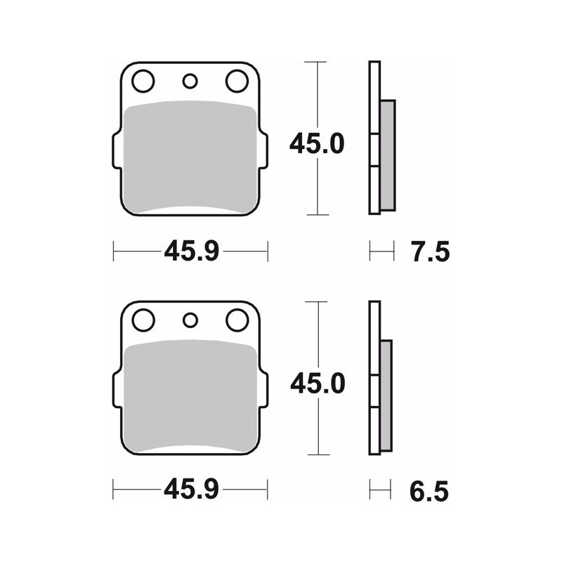pastillas de freno moto brembo sinterizadas 07ho20sd