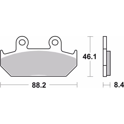 pastillas de freno moto brembo sinterizadas 07ho23sp