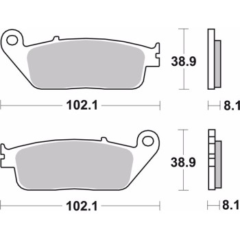 pastillas de freno moto brembo sinterizadas 07ho30sa 2
