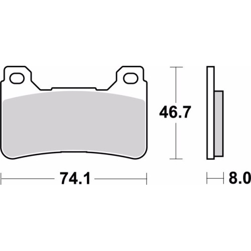 pastillas de freno moto brembo sinterizadas 07ho50sa