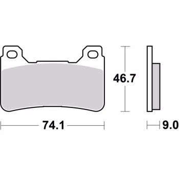 pastillas de freno moto brembo sinterizadas 07ho50sr 2