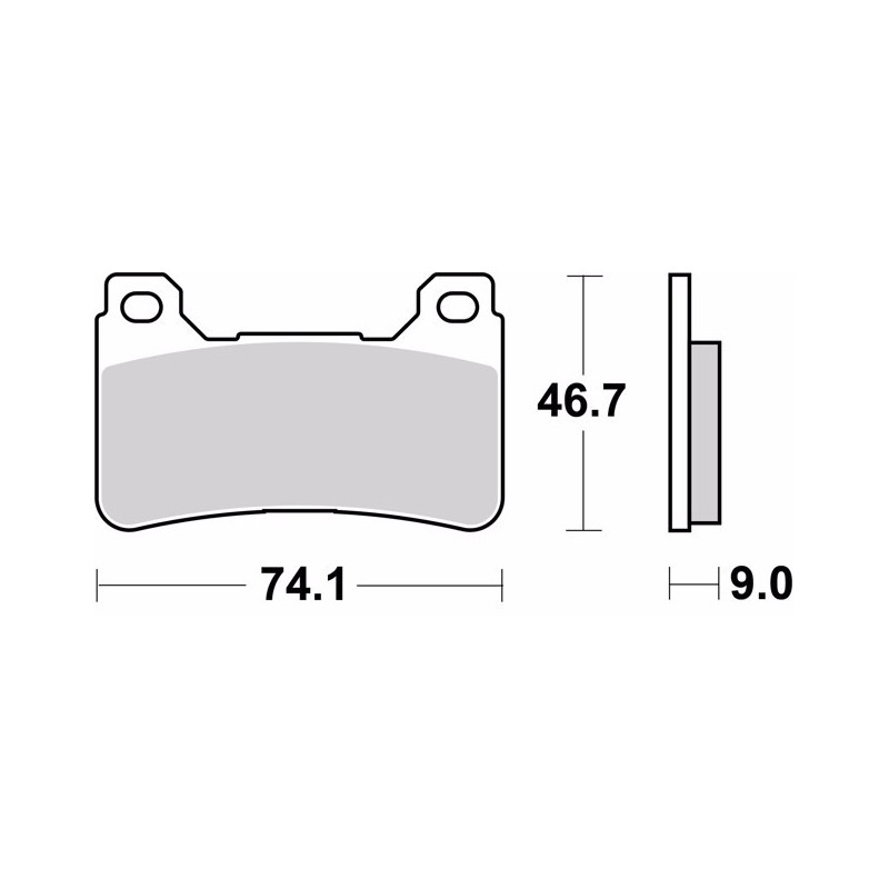 pastillas de freno moto brembo sinterizadas 07ho50sr