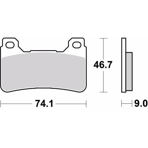 pastillas de freno moto brembo sinterizadas 07ho50sr