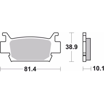 pastillas de freno moto brembo sinterizadas 07ho58sd 2