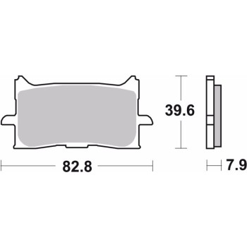 pastillas de freno moto brembo sinterizadas 07ho62sa 2