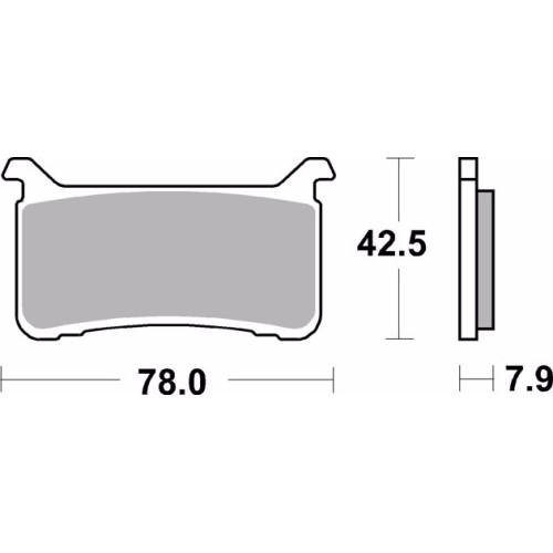 pastillas de freno moto brembo sinterizadas 07ho63sa