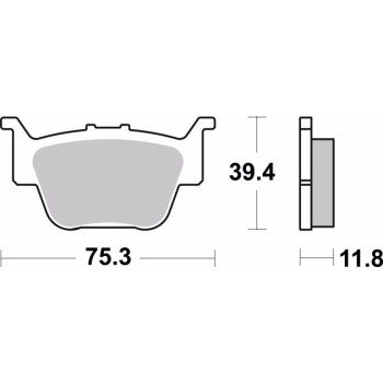 pastillas de freno moto brembo sinterizadas 07ho69sd 2