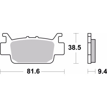 pastillas de freno moto brembo sinterizadas 07ho70sd 2