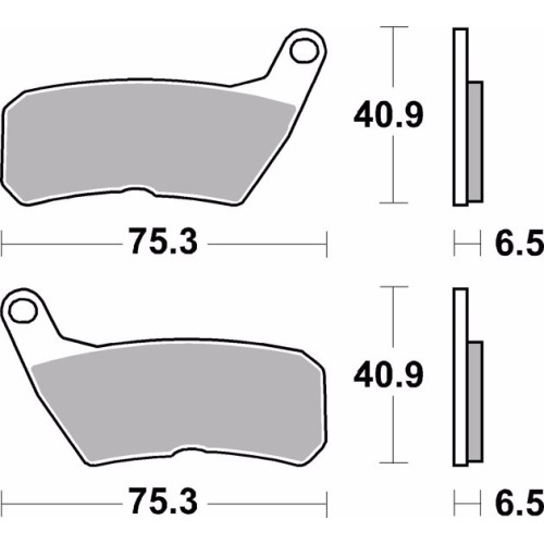 pastillas de freno moto brembo organicas 07ho71cc